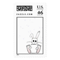 Lonely bunny easter time postage by potatocrisps Lonely bunny easter time postage