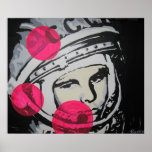 "Lonely Cosmonaut" Poster