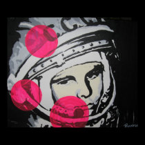 "Lonely Cosmonaut" Poster posters