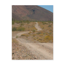Lonely Desert Road 01 postcards by Bill_Mollet_Photos Lonely Desert Road 01 postcards