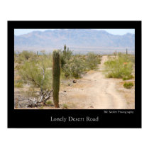 Lonely Desert Road posters by Bill_Mollet_Photos Lonely Desert Road posters