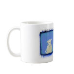 Lonely Dog - fun painting cell phone art Coffee Mug