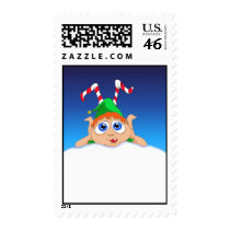 Lonely Elf postage
