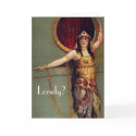 Lonely?  Greeting Card