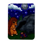 moon,hedgehog,wild,nature,rodent,cave,stars,night,