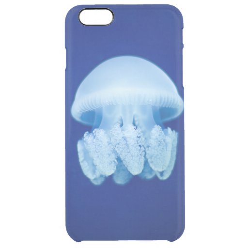 lonely jelly fish clear iphone 6 plus zazzle lonely jelly fish clear iphone 6 plus zazzle