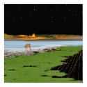 lonely lake Poster painted and designed by Dovi posters by DoviGirl2008 lonely lake Poster painted and designed by Dovi posters