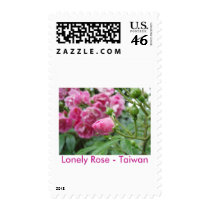 Lonely Rose postage by windcastle Lonely Rose postage