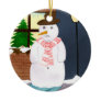 Lonely Snowman Ornament