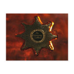 Lonely Star wild west vintage postcard