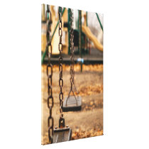 Lonely Swings canvas prints