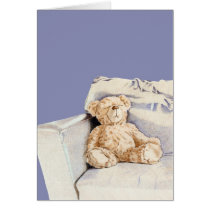 Lonely Teddy Card