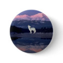 Lonely Wolf buttons by Proud_Army_Wife1977 Lonely Wolf buttons