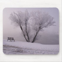 Lonesome Winter Mouse Mats