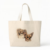 Long and smooth coat chihuahuas bags by fhooper Long and smooth coat chihuahuas bags