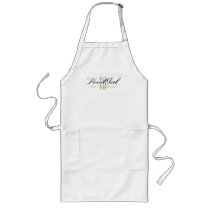 Long apron with original Food Gal logo aprons