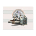 postcard, retro space, science fiction, sci fi,