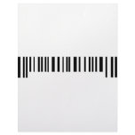 long bar code label icon letterhead template