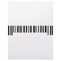 long bar code label icon letterhead template