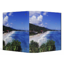 Long Bay, Port Antonio, Jamaica 3 Ring Binder