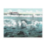 Long Beach Breakers Vintage Postcard