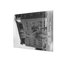 Long Beach, California View of Sharon Inn Stretched Canvas Print