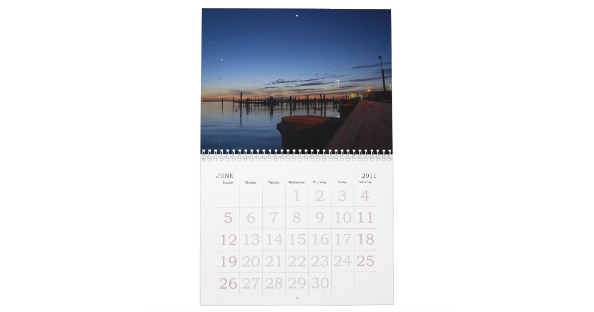 Long Beach Island! Calendar Zazzle