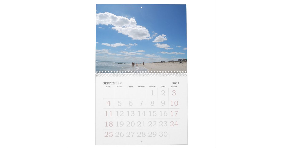 Long Beach Island! Calendar Zazzle