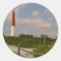 Long Beach Island Light House New Jersey USA Stickers