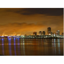Long Beach Skyline photo sculptures