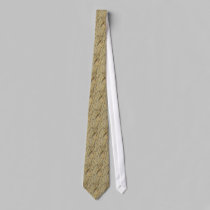 Long-billed Curlew feathers Tie ties