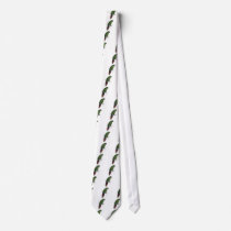 Long -Billed Parrakeet-Maccaw by Edward Lear Custom Tie