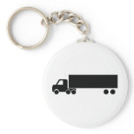 long black truck icon keychains