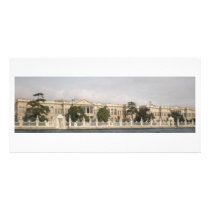 Long building picture card