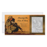 Long Distance Deployment Love Photo Card Template