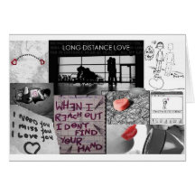 long distance love cards