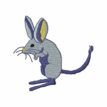 Long-eared Jerboa embroidered shirts