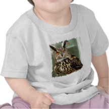 Long Eared Owl Baby T-Shirt