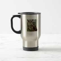Long Eared Owl Travel Mug