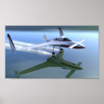 Long-EZ Skimming Lake posters