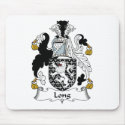 Long Family Crest mousepads