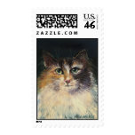 Long Haired Cat stamps