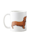 Long Haired Dachshund Coffee Mug