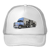 Long Haul Trucking Trucker Hat