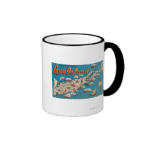 Long Island, New York - Greetings From Coffee Mugs
