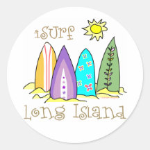 Long Island Surf Sticker