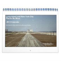 Long Island y NYC coloca no más de calendario 2013