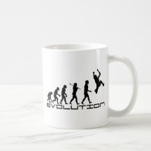 Long Jump Triple Jump Sport Evolution Art Coffee Mug