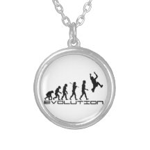 Long Jump Triple Jump Sport Evolution Art Pendants