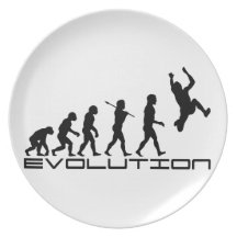 Long Jump Triple Jump Sport Evolution Art Party Plate